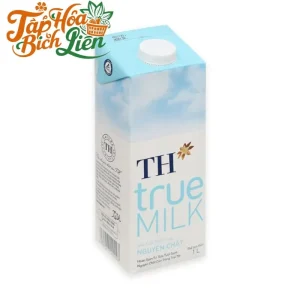 Sữa Tươi Tiệt Trùng Nguyên Chất TH True Milk Hộp 1 Lít